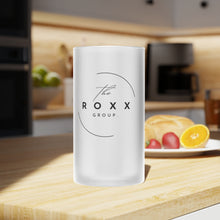 Load image into Gallery viewer, The Roxx Group Custom Frosted Glass Beer Mug
