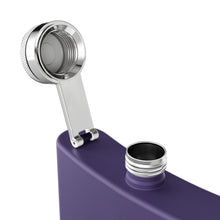 Load image into Gallery viewer, Personalized Stainless Steel Flask - 6oz Travel Drinkware for Groomsmen &amp; Celebrations