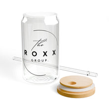 Load image into Gallery viewer, The Roxx Group Eco-Friendly Sipper Glass with Bamboo Lid