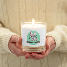 Load image into Gallery viewer, Slumber Pawties Glass Jar Soy Wax Candle