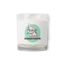 Load image into Gallery viewer, Slumber Pawties Glass Jar Soy Wax Candle