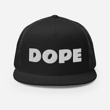 Load image into Gallery viewer, DOPE Retro Trucker Hat [white embroidery]