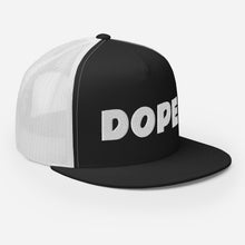 Load image into Gallery viewer, DOPE Retro Trucker Hat [white embroidery]