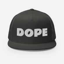 Load image into Gallery viewer, DOPE Retro Trucker Hat [white embroidery]