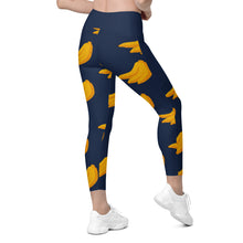 Load image into Gallery viewer, Gone Bananas Crossover Leggings With Pockets