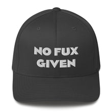 Load image into Gallery viewer, No Fux Given Structured Twill Hat
