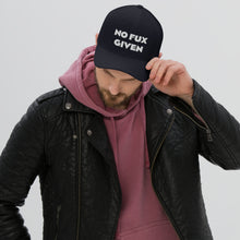 Load image into Gallery viewer, No Fux Given Structured Twill Hat