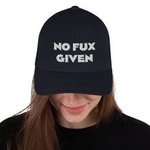 Load image into Gallery viewer, No Fux Given Structured Twill Hat