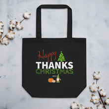 Load image into Gallery viewer, Happy Thanks Christmas Eco Tote Bag