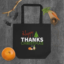 Load image into Gallery viewer, Happy Thanks Christmas Eco Tote Bag