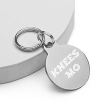 Load image into Gallery viewer, Knees Mo Engraved Key Chain/Pet ID Tag