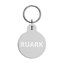 Load image into Gallery viewer, Ruark Engraved Key Chain/Pet ID Tag