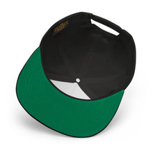 Load image into Gallery viewer, IDGAF Classic Flat Bill Hat [green undervisor]