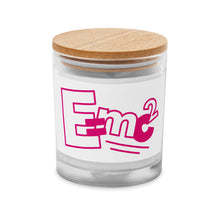 Load image into Gallery viewer, E=MC2 Glass Candle