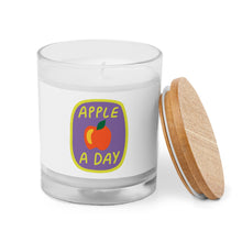 Load image into Gallery viewer, An Apple A Day Glass Candle