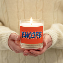 Load image into Gallery viewer, Encore Orange Glass Jar Soy Wax Candle