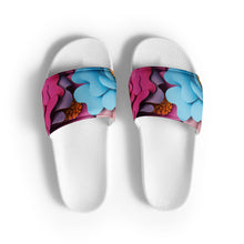 Load image into Gallery viewer, Deep Floral Men’s Slides