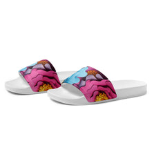 Load image into Gallery viewer, Deep Floral Men’s Slides