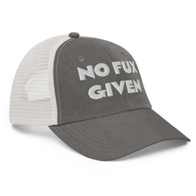 Load image into Gallery viewer, No Fux Given Pigment-Dyed Hat