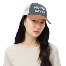 Load image into Gallery viewer, No Fux Given Pigment-Dyed Hat