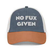 Load image into Gallery viewer, No Fux Given Pigment-Dyed Hat