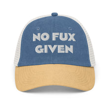 Load image into Gallery viewer, No Fux Given Pigment-Dyed Hat