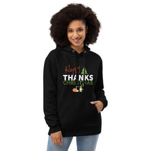 Load image into Gallery viewer, Happy Thanks Christmas Premium Eco Hoodie