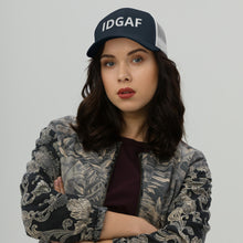 Load image into Gallery viewer, IDGAF Trucker Hat