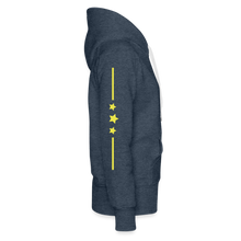 Load image into Gallery viewer, The Less Life in Prison Phases Me Women’s Premium Hoodie - heather denim