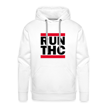 Load image into Gallery viewer, Run THC Masculine Cut Premium Hoodie - white