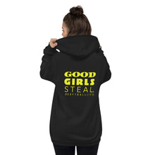 Load image into Gallery viewer, Good Girls Steal Softball Life [Back Print] Zip Hoodie
