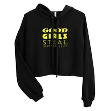 Load image into Gallery viewer, Good Girls Steal Softball Life Crop Hoodie