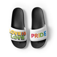 Load image into Gallery viewer, Love Is Love Pride Women's Slides
