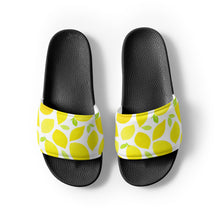 Load image into Gallery viewer, Summer Lemons Women's Slides