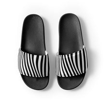 Load image into Gallery viewer, Zebra Striped Women's Slides