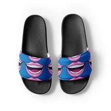 Load image into Gallery viewer, Laughing Blue Women's Slides