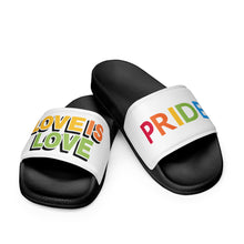 Load image into Gallery viewer, Love Is Love Pride Women's Slides