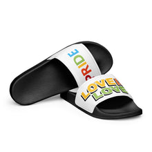 Load image into Gallery viewer, Love Is Love Pride Women's Slides