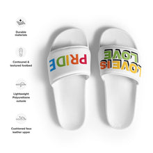 Load image into Gallery viewer, Love Is Love Pride Women's Slides