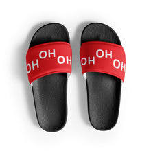 Load image into Gallery viewer, HO HO HO Red Women's Slides
