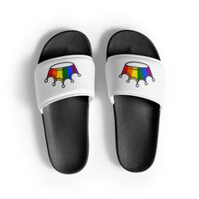 Load image into Gallery viewer, Rainbow Crown Women's Slides