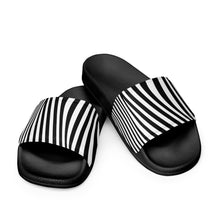 Load image into Gallery viewer, Zebra Striped Women's Slides