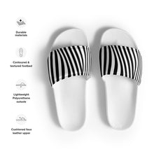 Load image into Gallery viewer, Zebra Striped Women's Slides