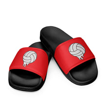 Load image into Gallery viewer, Melting Volleyball Red Women's Slides