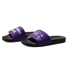 Load image into Gallery viewer, Volleyball Is Life Purple Women's Slides