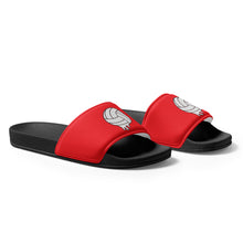 Load image into Gallery viewer, Melting Volleyball Red Women's Slides