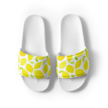 Load image into Gallery viewer, Summer Lemons Women's Slides