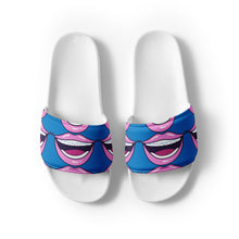 Load image into Gallery viewer, Laughing Blue Women's Slides