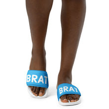 Load image into Gallery viewer, BRAT Cotton Candy Blue Women's Slides