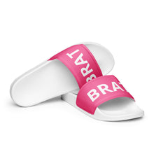 Load image into Gallery viewer, BRAT Cotton Candy Pink Women's Slides